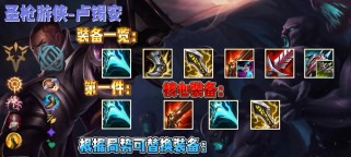 卢锡安最佳攻略出装最新(卢锡安S11最强出装搭配及使用技巧)